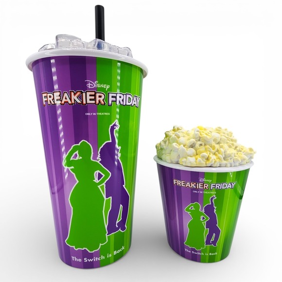 Other - Freakier Friday Popcorn Bucket & Cup Collectible Switch Combo Set AMC Exclusive